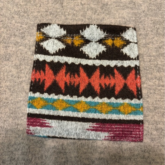 NWOT Ultra Soft Aztec CrisCross Top - Picture 7 of 8